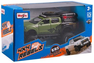 Maisto Ford Ranger '19 21205/8GR, металл, зеленый купить,NaN