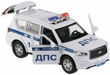 Технопарк Infiniti QX80, металл, белый купить,NaN