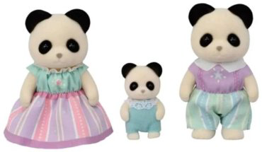 Фигурка Sylvanian Families Семья Панд 8 см 3 шт