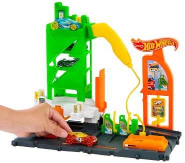 Hot Wheels Электрозаправочная станция HTN790, пластик, металл, мультиколор купить,NaN