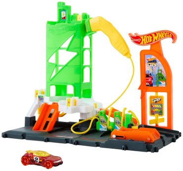 Hot Wheels Электрозаправочная станция HTN790, пластик, металл, мультиколор купить,NaN