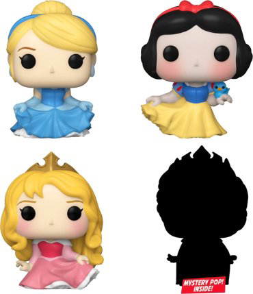 Фигурка Funko Cinderella 4PK 2.3 см 4 шт