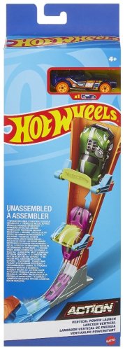 Hot Wheels Вертикальный пуск FWM85/HDR82, пластик, мультиколор