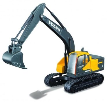 Bburago EC220E Volvo 1:32 желтый