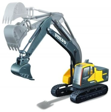 Bburago EC220E Volvo 1:32 желтый