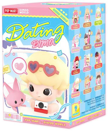 Фигурка POP MART Dimoo Dating Series 8 см 1 шт купить,NaN