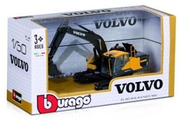 Bburago EC220E Volvo 1:32 желтый