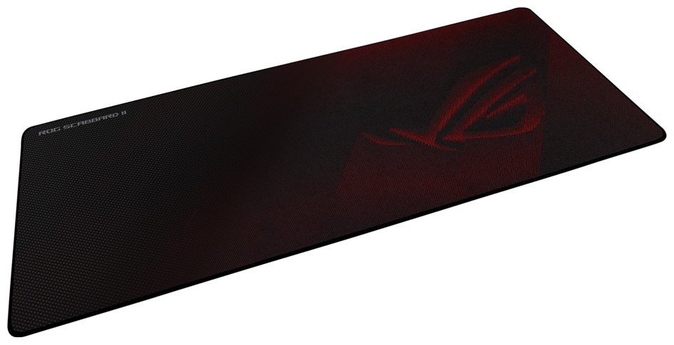Коврик для мыши ASUS NC08 ROG SCABBARD II 900x400x3 мм черный купить,NaN