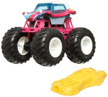 Внедорожник Hot Wheels Meyers Manx Barbie 65 Anniversary FYJ44/HTM60, пластик, розовый купить,NaN