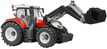 Трактор Bruder Steyr 6300 Terrus CVT c погрузчиком 03-181, металл, пластик, мультиколор купить,NaN