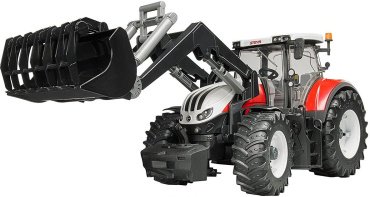 Трактор Bruder Steyr 6300 Terrus CVT c погрузчиком 03-181, металл, пластик, мультиколор купить,NaN