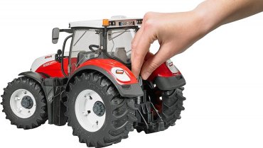Трактор Bruder Steyr 6300 Terrus CVT c погрузчиком 03-181, металл, пластик, мультиколор купить,NaN