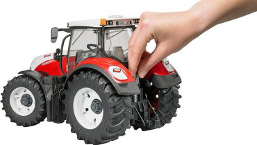 Трактор Bruder Steyr 6300 Terrus CVT c погрузчиком 03-181, металл, пластик, мультиколор купить,NaN