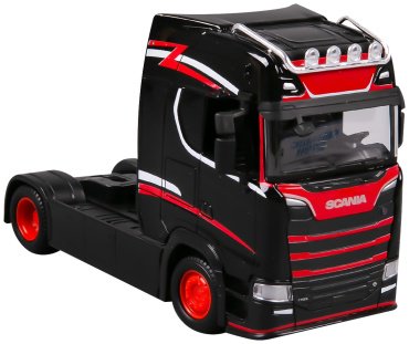 Грузовая BBurago Scania 770S 18-32200/18-32207, металл, черный купить,NaN