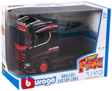 Грузовая BBurago Scania 770S 18-32200/18-32207, металл, черный купить,NaN