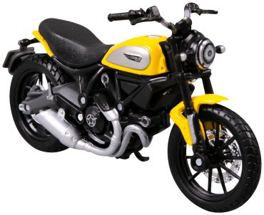Мотоцикл Maisto Scrambler Ducati Icon 39300/12, металл, мультиколор купить,NaN