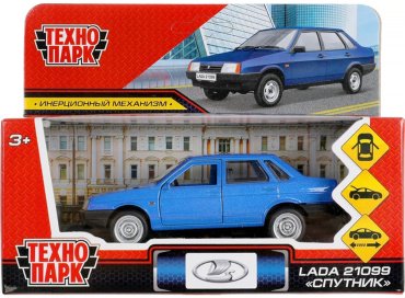 Технопарк ВАЗ-21099 Спутник 21099-12-BU, металл, синий