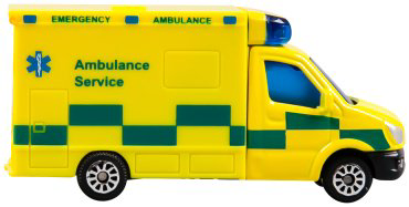 Maisto Alarm Busters - Ambulance 85033/4, металл, желтый купить,NaN