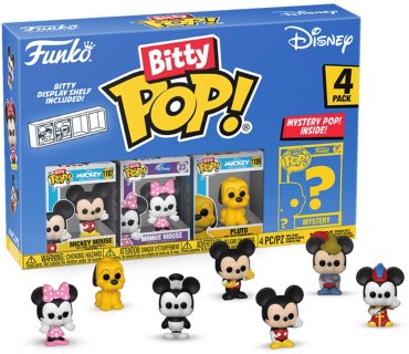 Фигурка Funko Mickey 4PK 2.3 см 4 шт
