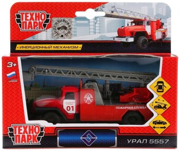 УРАЛ Технопарк SB-16-55-A-WB, металл, красный