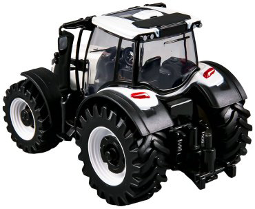 BBurago Valtra N174 с прицепом 18-31676, металл, пластик, белый купить,NaN