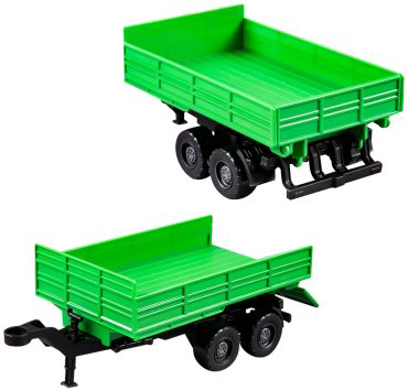 BBurago Valtra N174 с прицепом 18-31676, металл, пластик, белый купить,NaN
