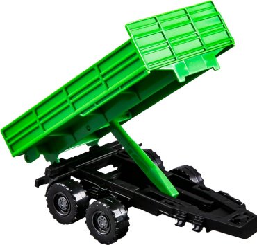 BBurago Valtra N174 с прицепом 18-31676, металл, пластик, белый купить,NaN