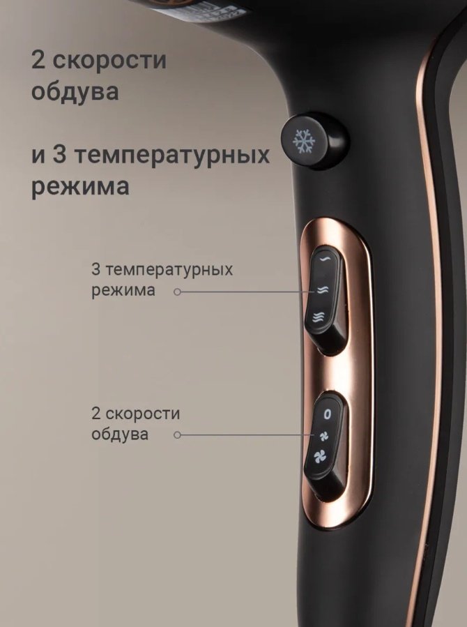 REDMOND RF-CB526 фен черный купить,NaN