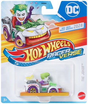 Легковая Hot Wheels Коллекционная машинка RacerVerse - The Joker HKB86/HRT82, пластик, мультиколор