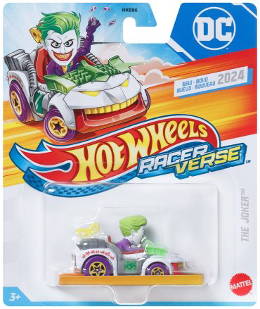 Легковая Hot Wheels Коллекционная машинка RacerVerse - The Joker HKB86/HRT82, пластик, мультиколор купить,NaN