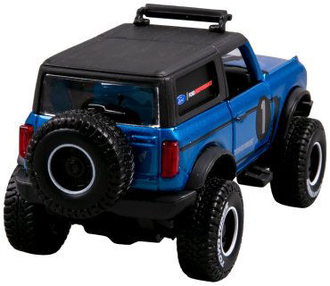 Maisto Ford Bronco '21 21205/6B, металл, пластик, синий купить,NaN