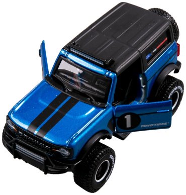 Maisto Ford Bronco '21 21205/6B, металл, пластик, синий