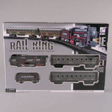 Железная дорога LCF Rail King 19033-7, пластик, мультиколор