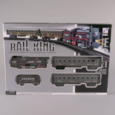 Железная дорога LCF Rail King 19033-7, пластик, мультиколор