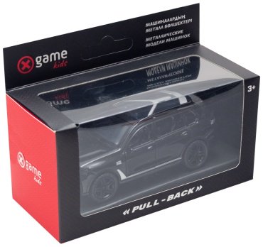 X-GAME 85100B 6902309223071, металл, черный