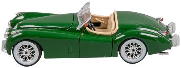 BBurago Jaguar XK 120 Roadster 1951 18-22018 GN, металл, зеленый