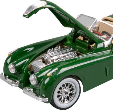 BBurago Jaguar XK 120 Roadster 1951 18-22018 GN, металл, зеленый
