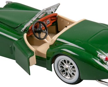 BBurago Jaguar XK 120 Roadster 1951 18-22018 GN, металл, зеленый
