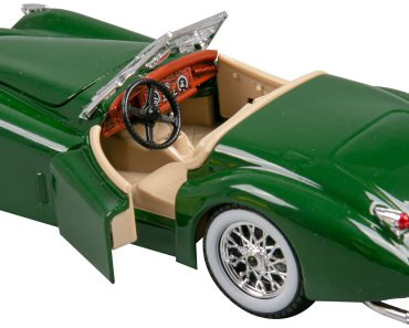 BBurago Jaguar XK 120 Roadster 1951 18-22018 GN, металл, зеленый купить,NaN