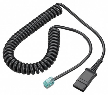 Переходник Plantronics RJ-10 - RJ-45 1 м PRACTICA QD CABLE AVAYA купить,5090