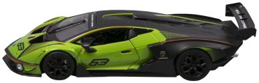 BBurago Lamborghini Essenza SCV12 18-28017, металл, пластик, черный, зеленый
