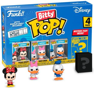Фигурка Funko Minnie 4PK 2.3 см 4 шт купить,NaN