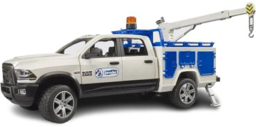 Машина Bruder Пикап дорожной службы Dodge RAM 02-509, пластик, мультиколор