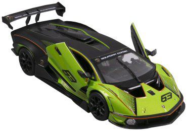 BBurago Lamborghini Essenza SCV12 18-28017, металл, пластик, черный, зеленый купить,NaN
