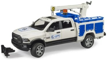 Машина Bruder Пикап дорожной службы Dodge RAM 02-509, пластик, мультиколор