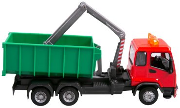 BBurago Hooklift & Crane Truck 18-32264, металл, пластик, мультиколор
