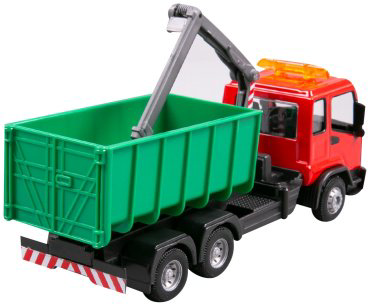 BBurago Hooklift & Crane Truck 18-32264, металл, пластик, мультиколор купить,NaN