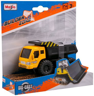 Maisto Dump Truck 25203/4B, металл, желтый купить,NaN