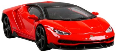 BBurago Lamborghini Aventador Coupe 18-30001/18-30231, металл, красный