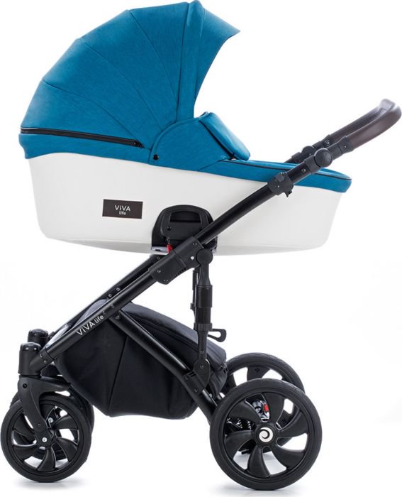 Коляска Tutis Viva Life 2в1 692082 Мурена белая купить,NaN